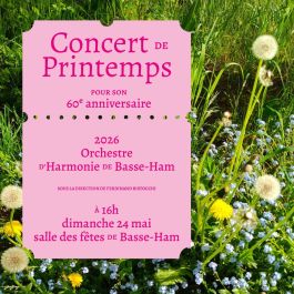 Concert de l'Orchestre d'Harmonie